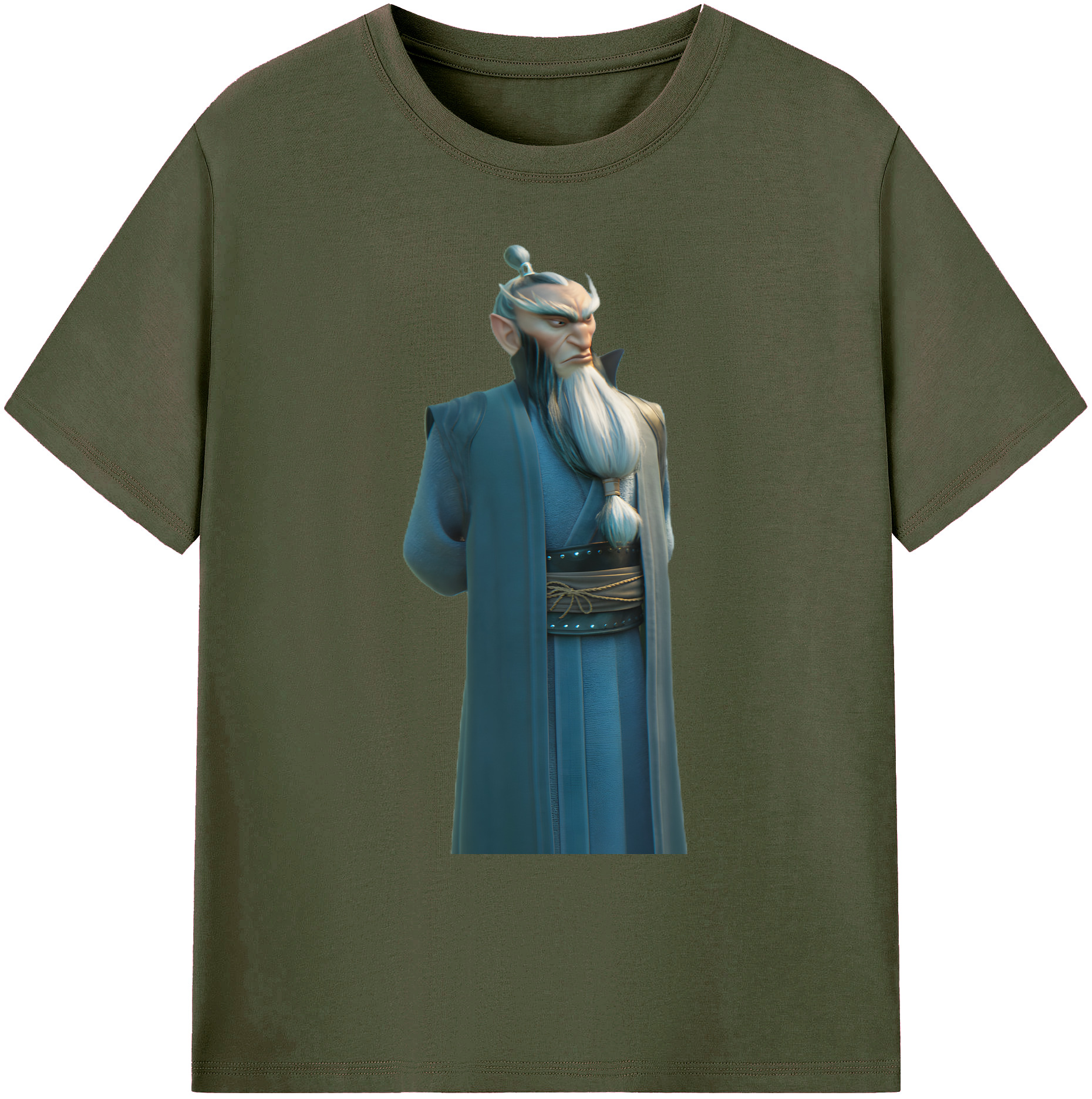 （画像用） Ne Zha 2 ナタ 魔童の大暴れ 綿100％ メンズ半袖Tシャツ｜肌触りやわらか＆通気性